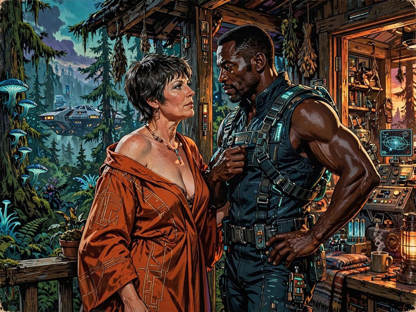 Muse — Cabin in the Woods — Retro Sci-Fi