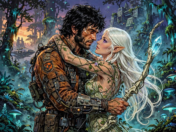 Muse — Fantasy Romance in the Whispering Grove — Retro Sci-Fi