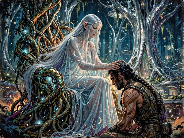 Muse — The Elven Queen's Champion — Retro Sci-Fi