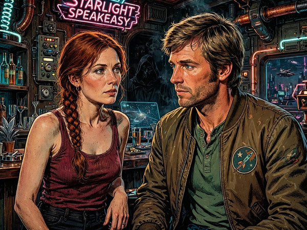 Muse — Speakeasy Hidden Tension — Retro Sci-Fi