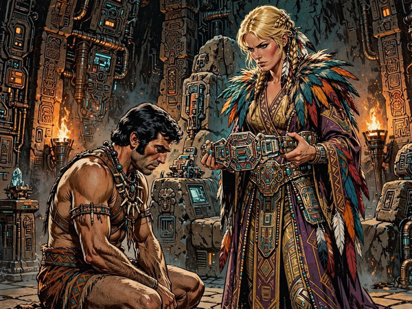 Muse — Tribal Guardian's Desire — Retro Sci-Fi