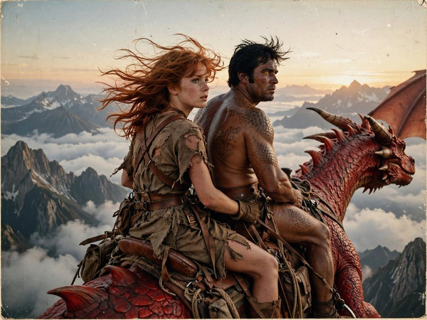 Muse — Dragonrider at Dawn — Retro