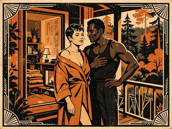 Muse — Cabin in the Woods — Vintage Poster