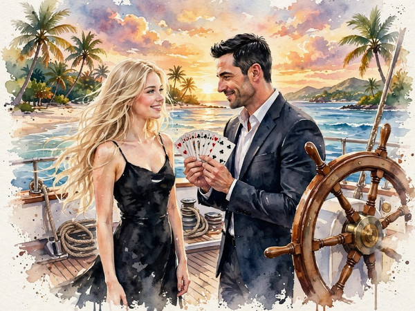Muse — Luxury Yacht Romance — Watercolor