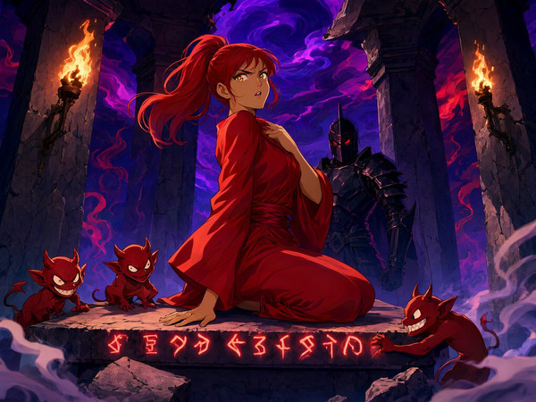 Qwen Image 2.1 — Altar of Desire — Anime