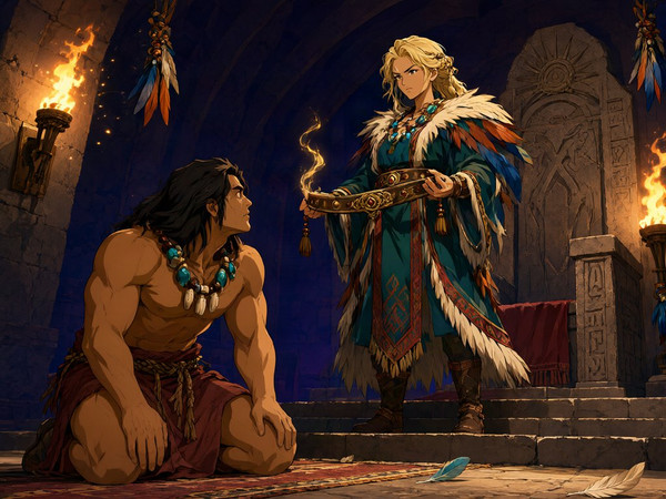 Qwen Image 2.1 — Tribal Guardian's Desire — Anime