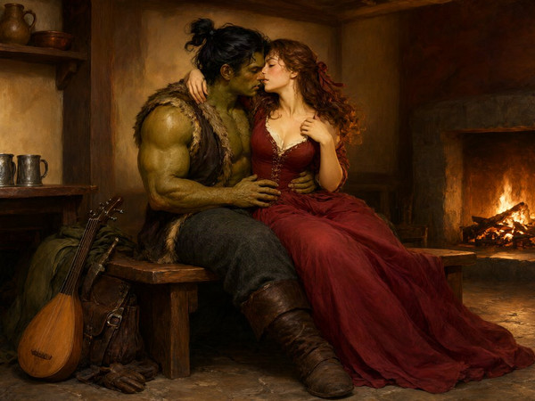 Qwen Image 2.1 — After the Quest — Classic Romance