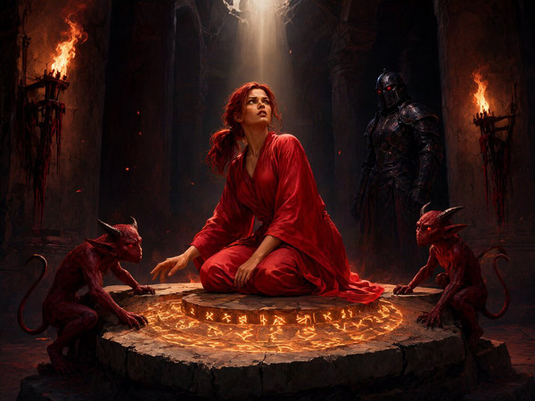 Qwen Image 2.1 — Altar of Desire — Epic Fantasy