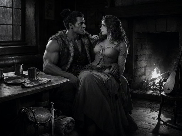 Qwen Image 2.1 — After the Quest — Film Noir