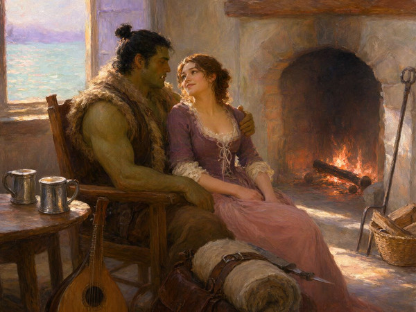 Qwen Image 2.1 — After the Quest — Impressionism
