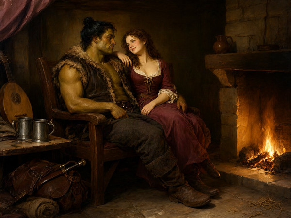 Qwen Image 2.1 — After the Quest — Oil Painting