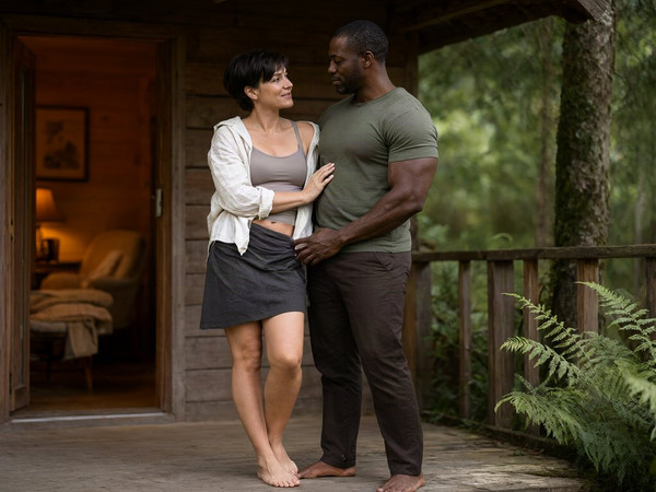 Qwen Image 2.1 — Cabin in the Woods — Photorealistic