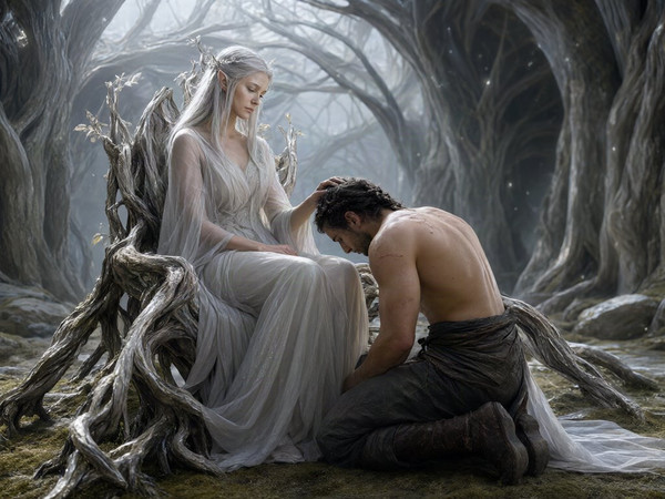 Qwen Image 2.1 — The Elven Queen's Champion — Photorealistic