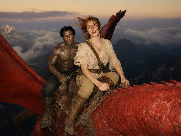 Qwen Image 2.1 — Dragonrider at Dawn — Polaroid