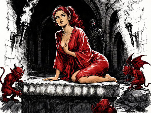 Qwen Image 2.1 — Altar of Desire — Pulp Ink