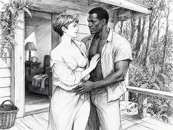 Qwen Image 2.1 — Cabin in the Woods — Pulp Ink