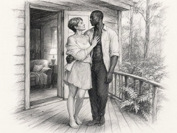 Qwen Image 2.1 — Cabin in the Woods — Sketch