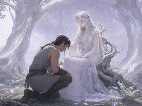 Qwen Image 2.1 — The Elven Queen's Champion — Soft