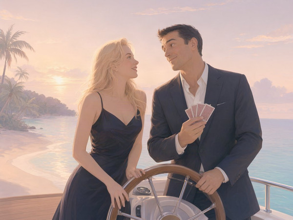 Qwen Image 2.1 — Luxury Yacht Romance — Soft