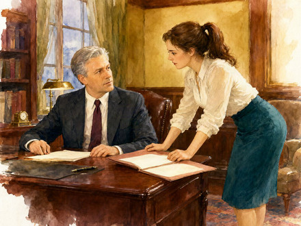 Office Heat Classics — Watercolor — Qwen Image 2.1