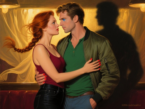 Qwen Image — Speakeasy Hidden Tension — Classic Romance