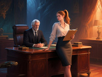 Qwen Image — Office Heat Classics — Epic Fantasy