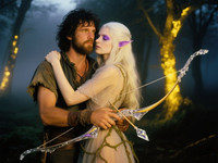 Qwen Image — Fantasy Romance in the Whispering Grove — Polaroid