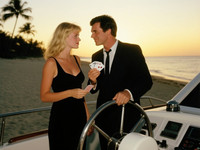 Qwen Image — Luxury Yacht Romance — Polaroid