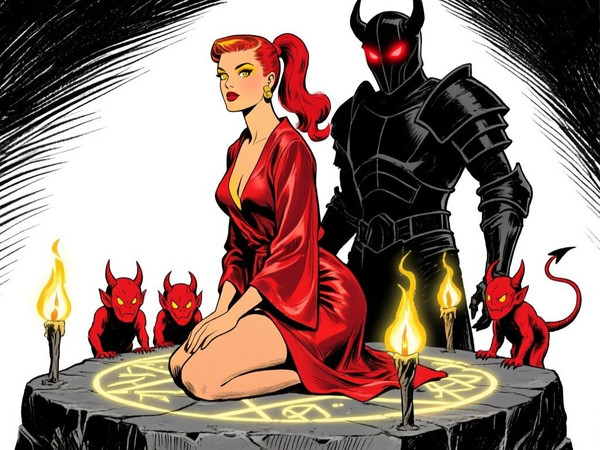 Qwen Image — Altar of Desire — Pulp Ink