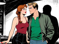 Qwen Image — Speakeasy Hidden Tension — Pulp Ink