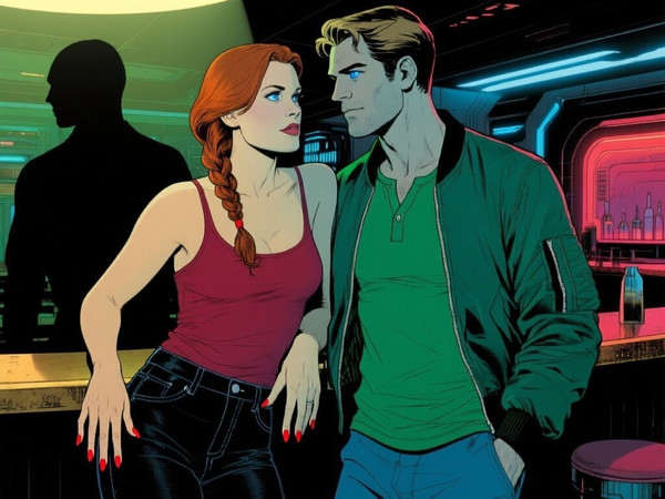 Qwen Image — Speakeasy Hidden Tension — Retro Sci-Fi