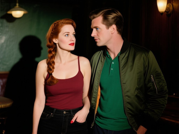 Qwen Image — Speakeasy Hidden Tension — Retro