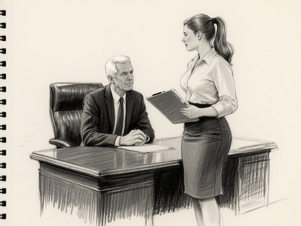 Qwen Image — Office Heat Classics — Sketch