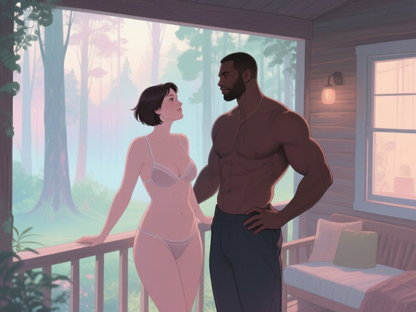 Qwen Image — Cabin in the Woods — Soft