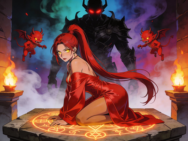 Seedream V4.5 — Altar of Desire — Anime