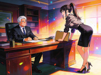 Seedream V4.5 — Office Heat Classics — Anime