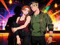 Seedream V4.5 — Speakeasy Hidden Tension — Anime