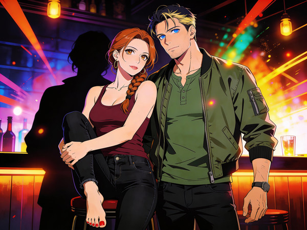 Seedream V4.5 — Speakeasy Hidden Tension — Anime
