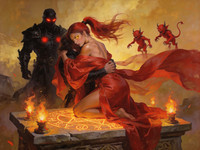 Seedream V4.5 — Altar of Desire — Classic Romance