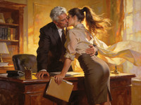 Seedream V4.5 — Office Heat Classics — Classic Romance