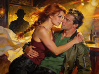 Seedream V4.5 — Speakeasy Hidden Tension — Classic Romance