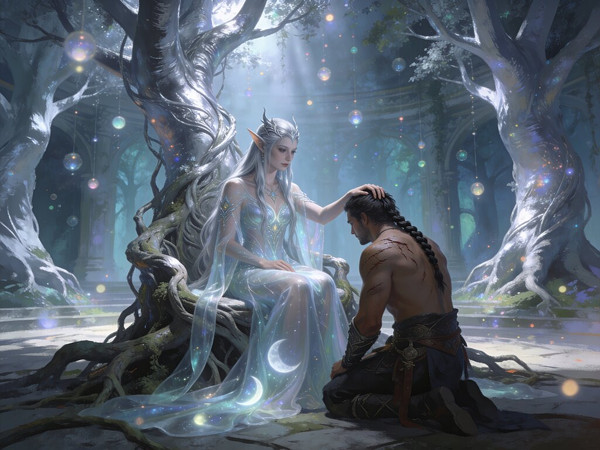 Seedream V4.5 — The Elven Queen's Champion — Epic Fantasy