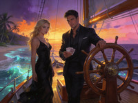 Seedream V4.5 — Luxury Yacht Romance — Epic Fantasy