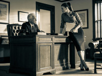 Seedream V4.5 — Office Heat Classics — Film Noir