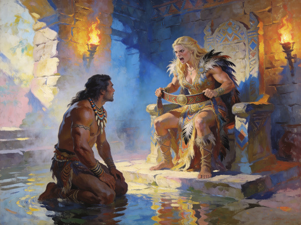 Seedream V4.5 — Tribal Guardian's Desire — Impressionism