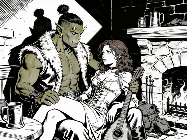Seedream V4.5 — After the Quest — Noir Comic