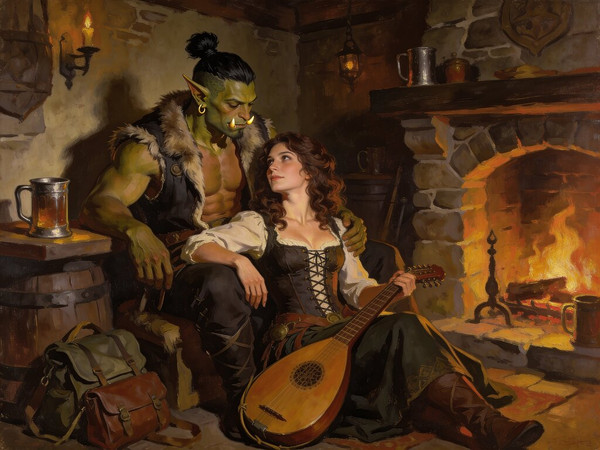 Seedream V4.5 — After the Quest — Oil Painting