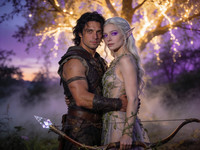 Seedream V4.5 — Fantasy Romance in the Whispering Grove — Photorealistic