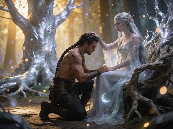 Seedream V4.5 — The Elven Queen's Champion — Photorealistic