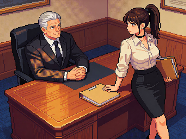 Seedream V4.5 — Office Heat Classics — Pixel Art